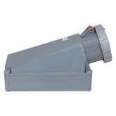 Розетка стационарная наружная EKF PROxima 1442 3Р+РЕ 125А 380В IP67