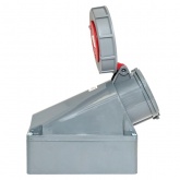 Розетка стационарная наружная EKF PROxima 1342 3Р+РЕ 63А 380В IP67