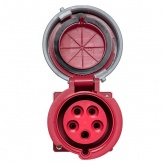 Розетка стационарная наружная EKF PROxima 1252 3Р+РЕ+N 32А 380В IP67