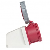 Розетка стационарная наружная EKF PROxima 1252 3Р+РЕ+N 32А 380В IP67