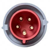 Вилка переносная EKF PROxima 0252 3Р+РЕ+N 32А 380В IP67