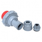 Вилка переносная EKF PROxima 0252 3Р+РЕ+N 32А 380В IP67