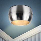 Светильник встраиваемый декоративный ЭРА KL81 SN под лампу GX53 сатин никель