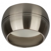 Светильник встраиваемый декоративный ЭРА KL81 SN под лампу GX53 сатин никель