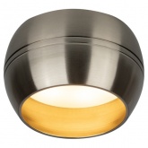 Светильник встраиваемый декоративный ЭРА KL81 SN под лампу GX53 сатин никель