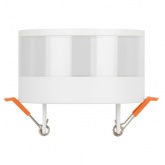 Светильник встраиваемый декоративный ЭРА KL82 WH белый под лампу GX53