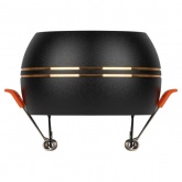 Светильник встраиваемый декоративный ЭРА KL81 BK/GD черный/золото под лампу GX53