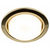 Светильник встраиваемый ЭРА под лампу GX53 KL35 GD /1 (к) 220V 13W золото