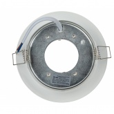 Светильник ЭРА под лампу GX53 220V 13W поворотный белый KL35 А WH /1