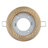 Светильник Navigator 93 073 NGX-R11-002-GX53 сетка, 2 цвета, золото-серебро