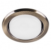 Светильник встраиваемый Feron DL5042 потолочный GX53 античное золото