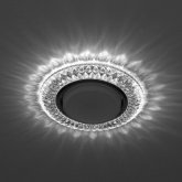 Декоративный светильник ЭРА DK LD23 SL/WH GX53 со светодиодной подсветкой, прозрачный