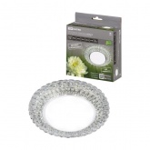 Светильник встраиваемый TDM СВ 03-14 GX53 230В LED подсветка 5 Вт зеркальный/хром