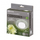 Светильник встраиваемый TDM СВ 03-14 GX53 230В LED подсветка 5 Вт зеркальный/хром