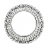 Светильник встраиваемый TDM СВ 03-14 GX53 230В LED подсветка 5 Вт зеркальный/хром