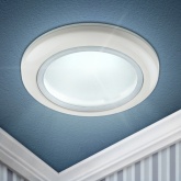 Светильник ЭРА влагозащищенный WR1 WH MR16 12V/220V 50W белый IP44 (5055398657669)