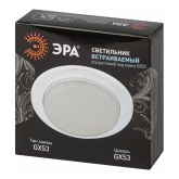 Светильник ЭРА KL70 WH /1 тонкий белый под лампу GX53 (5056396233664)