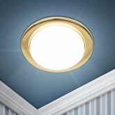 Светильник ЭРА KL70 GD /1 тонкий, золото под лампу Gx53