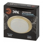 Светильник ЭРА KL70 GD /1 тонкий, золото под лампу Gx53