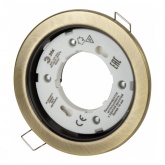 Светильник ЭРА KL35 SB/1 бронза под лампу Gx53 (5056396233589)