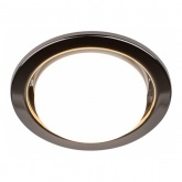 Светильник ЭРА KL35 BK /1 черный металл под лампу Gx53 (5056396233428)