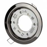 Светильник ЭРА KL35 BK /1 черный металл под лампу Gx53 (5056396233428)