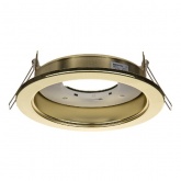 Светильник встраиваемый TDM СВ 01-07 GX70-H5, 220 В, 50 Гц, без рефл., золото,