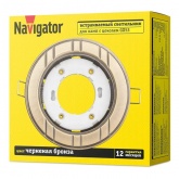Светильник Navigator 93 050 NGX-R7-007-GX53 6 полос черненая бронза
