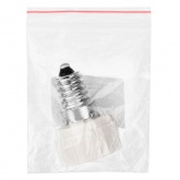 Патрон-переходник с E14 на GU5.3 белый REXANT