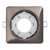 Светильник Navigator 93 023 NGX-S2-005-GX53 квадрат черный хром