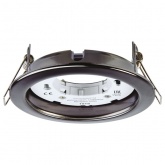Светильник встраиваемый точечный Navigator 71 281 NGX-R1-005-GX53 круг металл черный хром