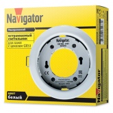 Светильник встраиваемый точечный Navigator 71 277 NGX-R1-001-GX53 круг металл белый