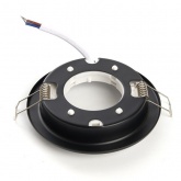 Светильник встраиваемый Feron DL53 потолочный GX53 черный матовый 106х106х20