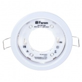 Светильник встраиваемый Feron DL53 потолочный GX53 белый, без лампы