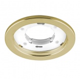 Светильник встраиваемый Feron DL53 потолочный GX53 золотистый, без лампы