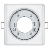 Светильник встраиваемый точечный Navigator 14 213 NGX-S2-001-GX53 квадрат металл белый