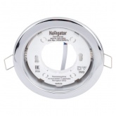 Светильник встраиваемый точечный Navigator 14 141 NGX-R1-003-GX53-PACK10 круг металл хром