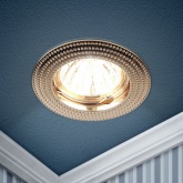 Светильник встраиваемый ЭРА KL55 GD литой MR16,12V/220V 50W золото (5055398664186)