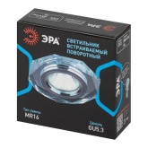 Светильник ЭРА декор стекло DK5 СH/SL MR16 12V/220V 50W GU5,3 зеркальный/хром (5055398663721)