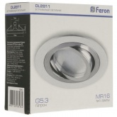 Светильник встраиваемый Feron DL2811 потолочный MR16 G5.3 белый