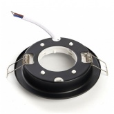 Светильник встраиваемый Feron GS-M388 потолочный MR16 G5.3 серебристый