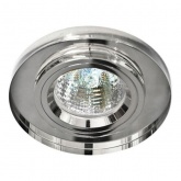 Светильник встраиваемый Feron DL8060-2 потолочный MR16 G5.3 серебристый