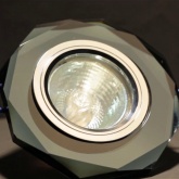 Светильник встраиваемый Feron DL8020-2/8020-2 потолочный MR16 G5.3 серый