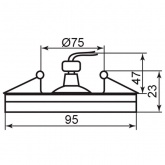 Светильник встраиваемый Feron DL8020-2 потолочный MR16 G5.3 серебристый