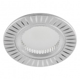 Светильник встраиваемый Feron GS-M392 потолочный MR16 G5.3 серебристый