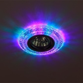 Светильник ЭРА DK LD3 SL/RGBC декор с LED подсветкой, прозрачный (5055398673430)