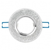 Светильник ЭРА DK LD1 WH декор c LED подсветкой, прозрачный (5055398673294)