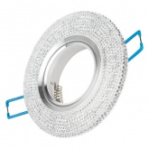 Светильник ЭРА DK LD1 WH декор c LED подсветкой, прозрачный (5055398673294)