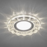 Светильник встраиваемый с белой LED подсветкой Feron CD912 потолочный MR16 G5.3 прозрачный
