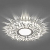 Светильник встраиваемый с белой LED подсветкой Feron CD911 потолочный MR16 G5.3 прозрачный